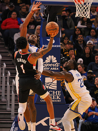 NBA: Portland Trail Blazers at Golden State Warriors