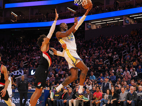 NBA: Portland Trail Blazers at Golden State Warriors
