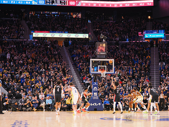 NBA: Portland Trail Blazers at Golden State Warriors