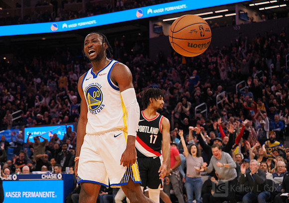 NBA: Portland Trail Blazers at Golden State Warriors