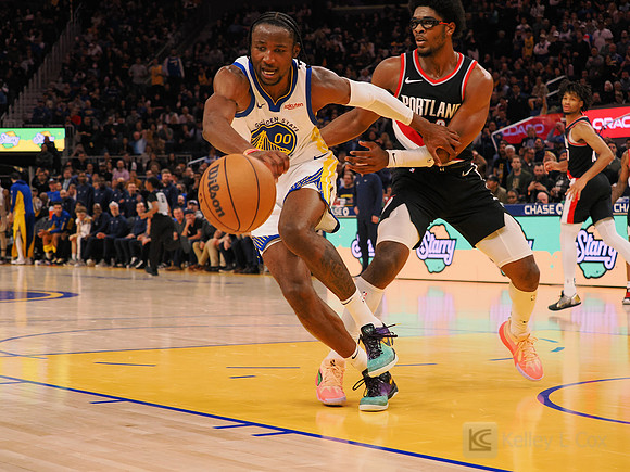 NBA: Portland Trail Blazers at Golden State Warriors