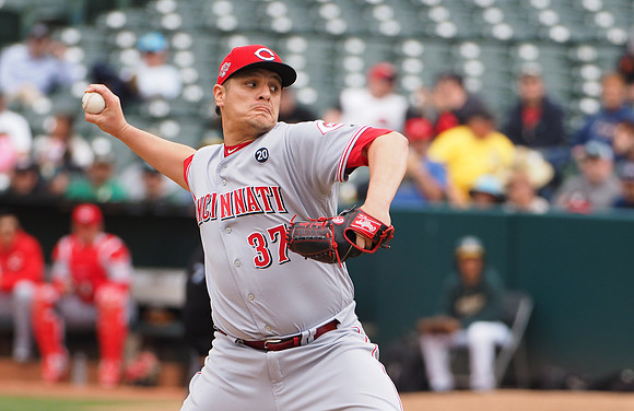MLB: Cincinnati Reds at Oakland Athletics