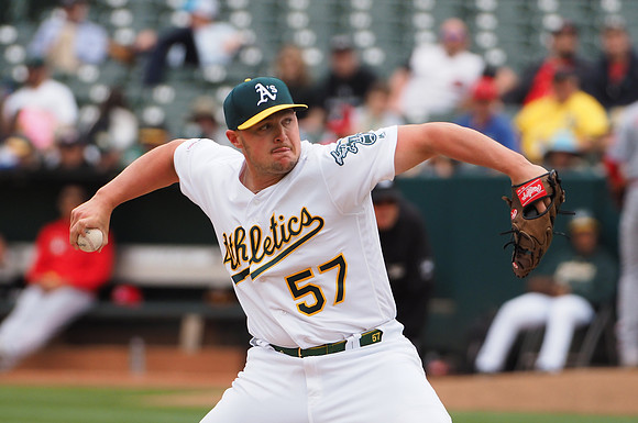 MLB: Cincinnati Reds at Oakland Athletics