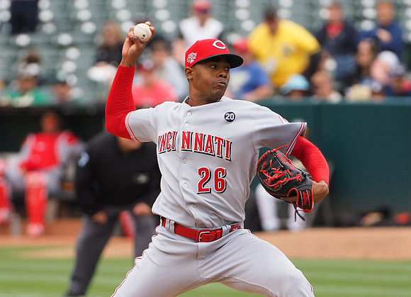 MLB: Cincinnati Reds at Oakland Athletics