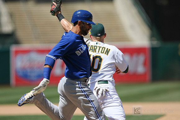 MLB: Toronto Blue Jays at Oakland Athletics