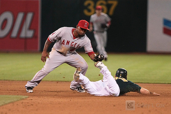 MLB: Los Angeles Angels at Oakland Athletics