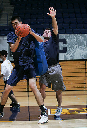 Cal Men's Basketball Practice