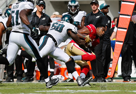 NFL: Philadelphia Eagles at San Francisco 49ers
