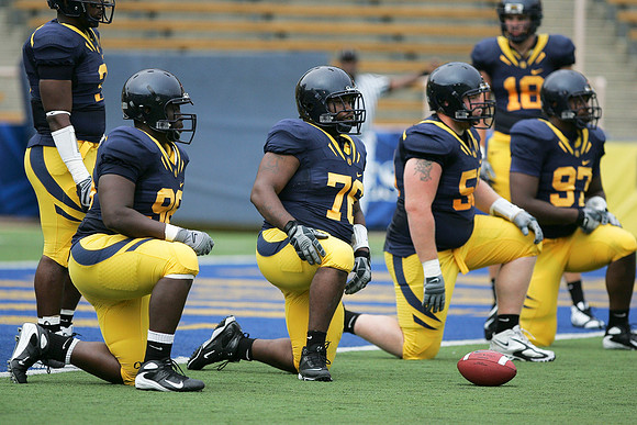 Cal Football Practice