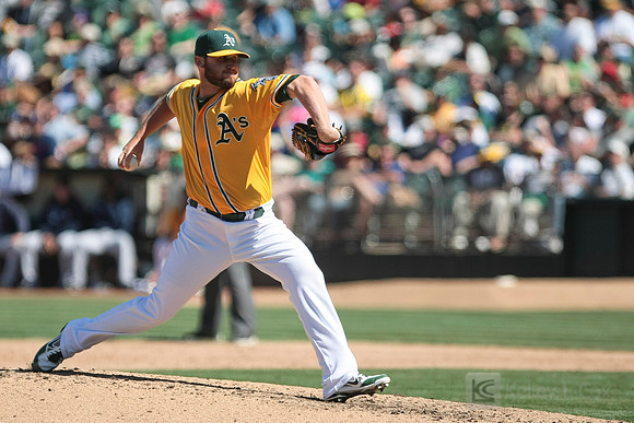 MLB: Cleveland Indians at Oakland Athletics