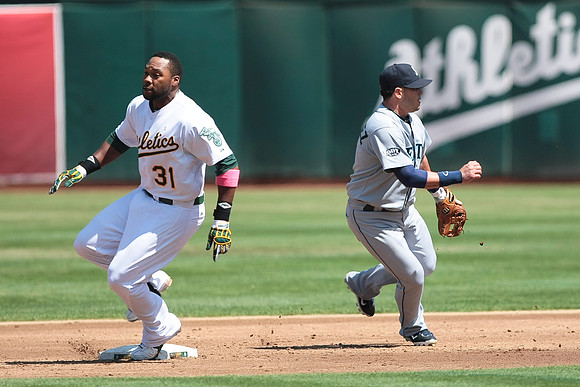 MLB: Seattle Mariners at Oakland Athletics