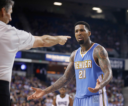 NBA: Denver Nuggets at Sacramento Kings