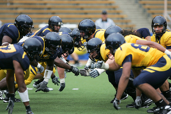 Cal Football Practice