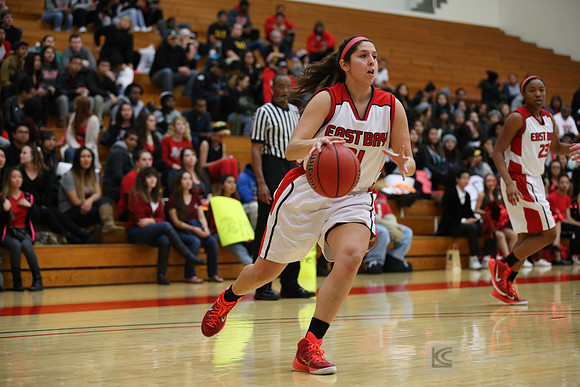 Cal State East Bay Pioneers guard Alyssa Palma (21)
