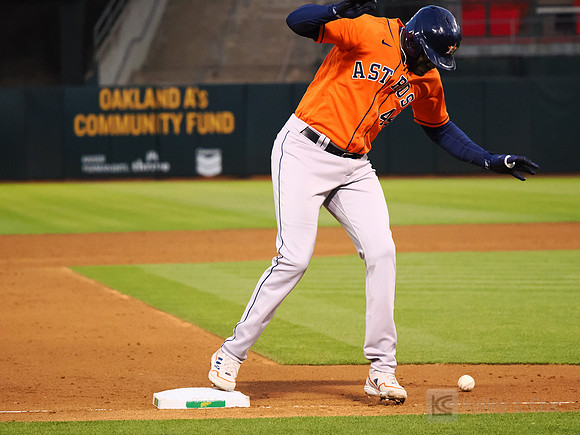 MLB: Houston Astros at Oakland Athletics