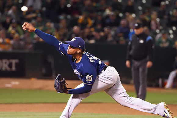 MLB: Milwaukee Brewers at Oakland Athletics