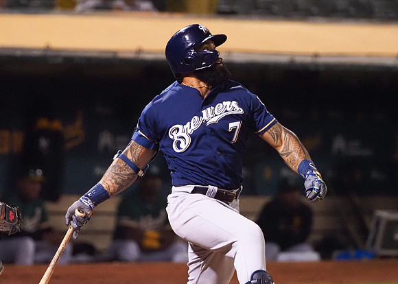 MLB: Milwaukee Brewers at Oakland Athletics