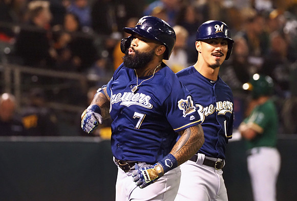 MLB: Milwaukee Brewers at Oakland Athletics
