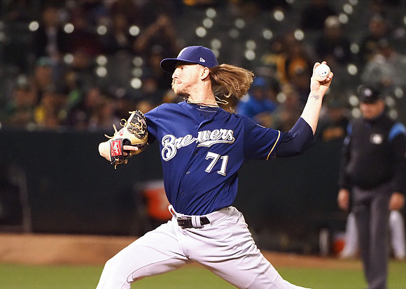 MLB: Milwaukee Brewers at Oakland Athletics