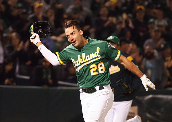 MLB: Milwaukee Brewers at Oakland Athletics