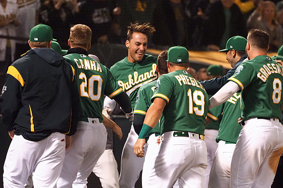 MLB: Milwaukee Brewers at Oakland Athletics