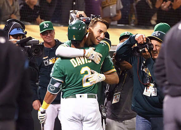MLB: Milwaukee Brewers at Oakland Athletics