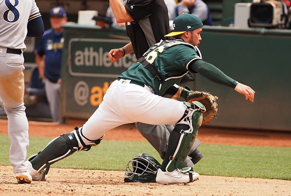 MLB: Milwaukee Brewers at Oakland Athletics
