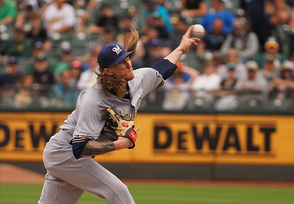 MLB: Milwaukee Brewers at Oakland Athletics