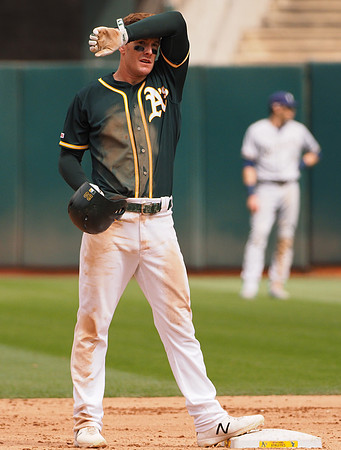 MLB: Milwaukee Brewers at Oakland Athletics