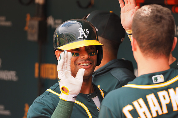 MLB: Milwaukee Brewers at Oakland Athletics