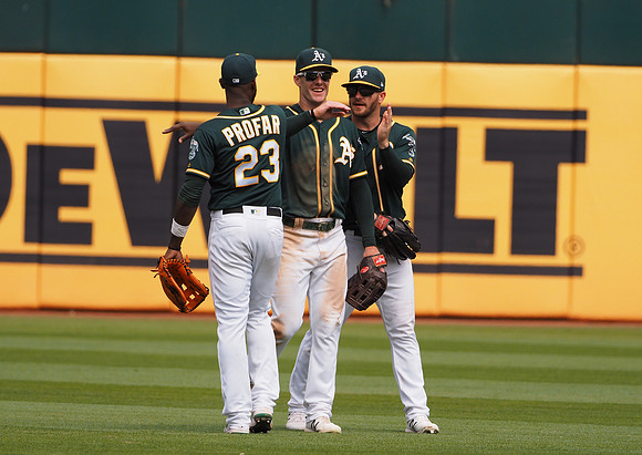 MLB: Milwaukee Brewers at Oakland Athletics