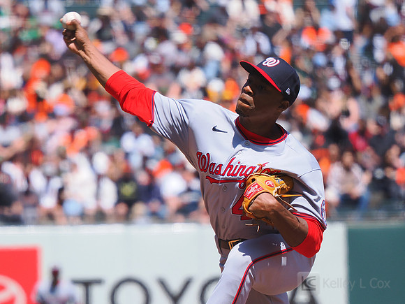 MLB: Washington Nationals at San Francisco Giants