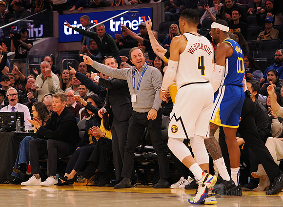 NBA: Denver Nuggets at Golden State Warriors