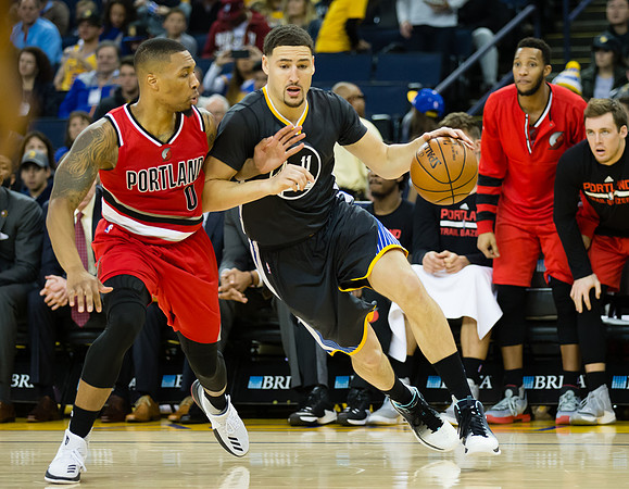 NBA: Portland Trail Blazers at Golden State Warriors