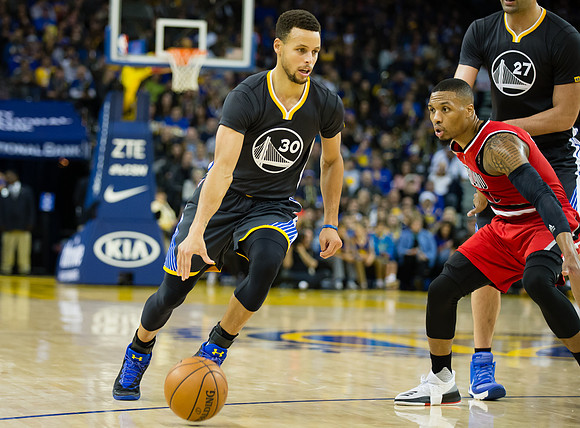 NBA: Portland Trail Blazers at Golden State Warriors