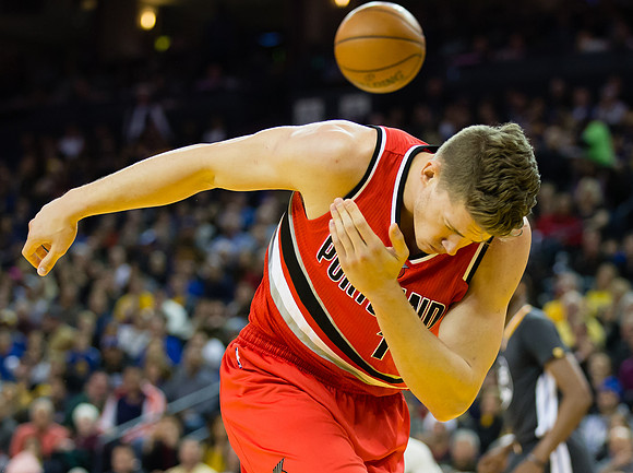 NBA: Portland Trail Blazers at Golden State Warriors
