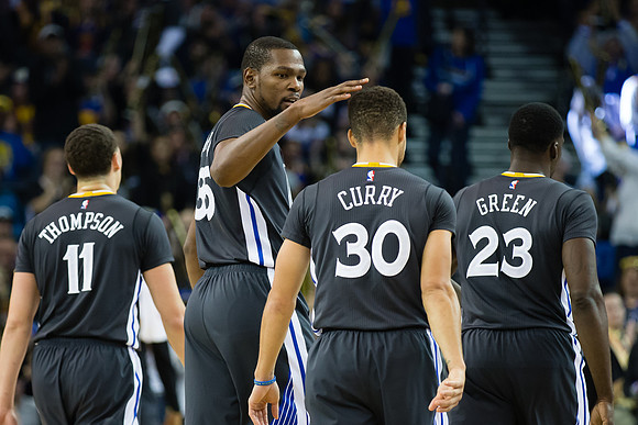 NBA: Portland Trail Blazers at Golden State Warriors