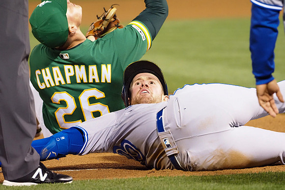 MLB: Toronto Blue Jays at Oakland Athletics