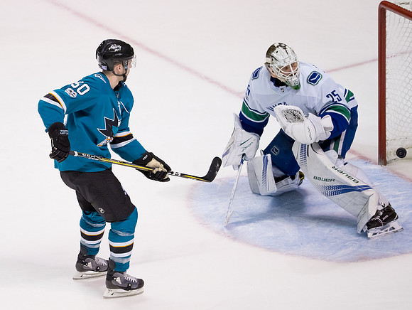 NHL: Vancouver Canucks at San Jose Sharks