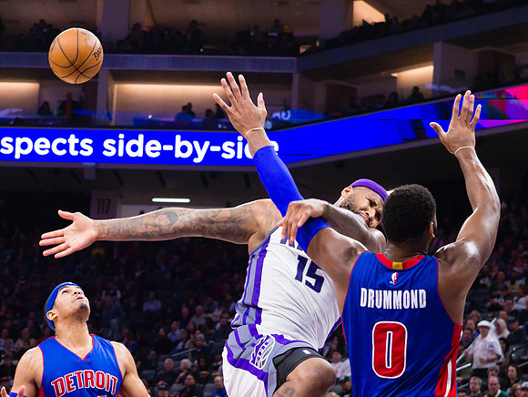 NBA: Detroit Pistons at Sacramento Kings
