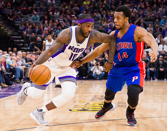 NBA: Detroit Pistons at Sacramento Kings