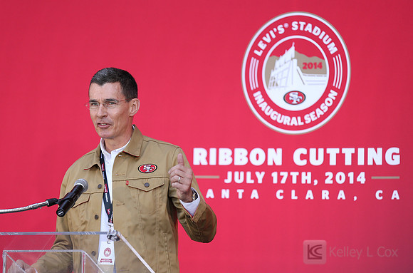 NFL: San Francisco 49ers-Levi's Stadium Ribbon-Cutting Ceremony