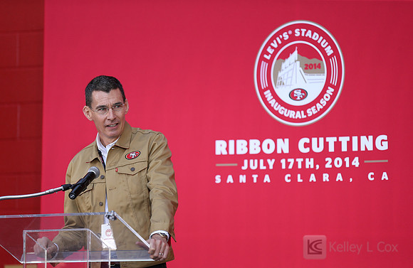 NFL: San Francisco 49ers-Levi's Stadium Ribbon-Cutting Ceremony