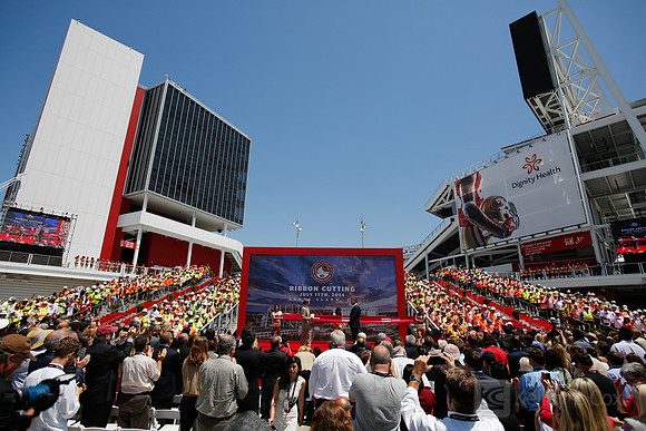 NFL: San Francisco 49ers-Levi's Stadium Ribbon-Cutting Ceremony