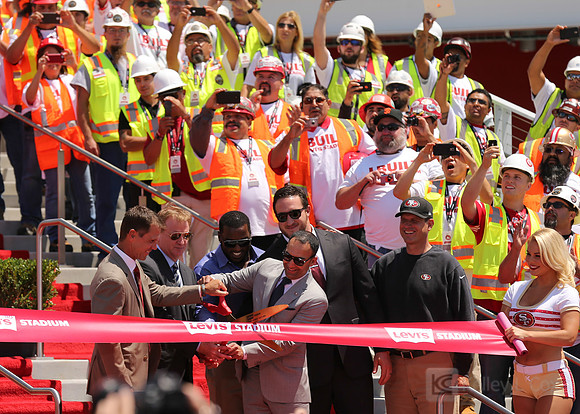 NFL: San Francisco 49ers-Levi's Stadium Ribbon-Cutting Ceremony