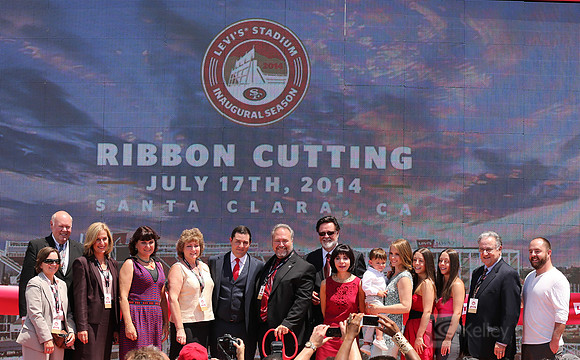 NFL: San Francisco 49ers-Levi's Stadium Ribbon-Cutting Ceremony