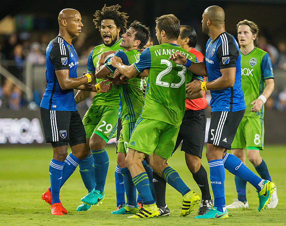 MLS: Seattle Sounders FC at San Jose Earthquakes