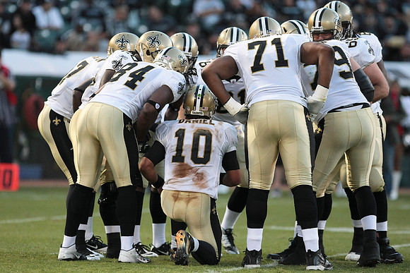NFL: Preseason New Orleans Saints at Oakland Raiders