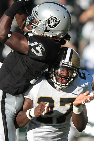 NFL: Preseason New Orleans Saints at Oakland Raiders