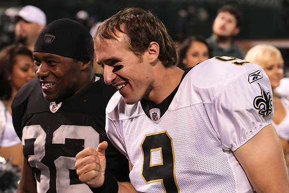 NFL: Preseason New Orleans Saints at Oakland Raiders